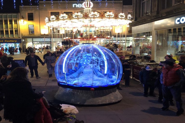 Cardiff Christmas lights entertainment